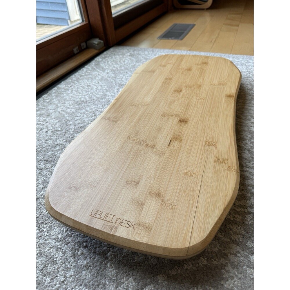 UPLIFT Desk Rocker-X Bamboo Balance Board with Rocker-X Rocker Base